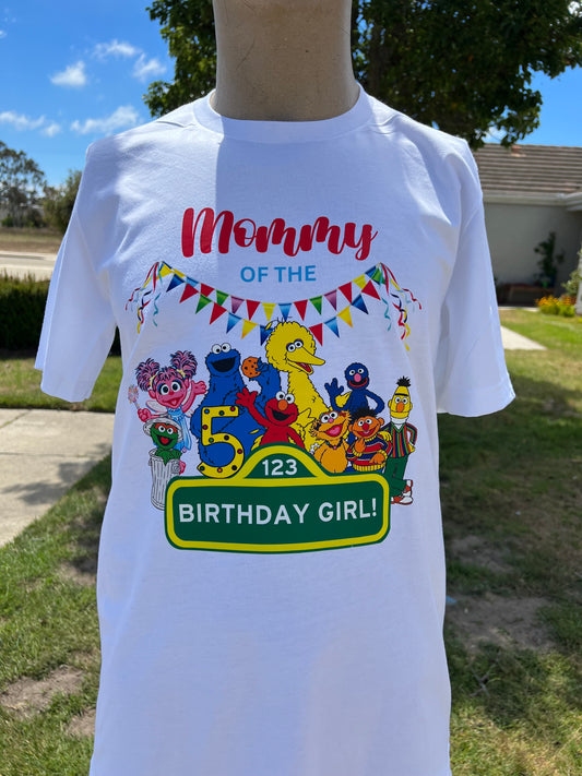 Sesame Street Birthday Shirt Collection