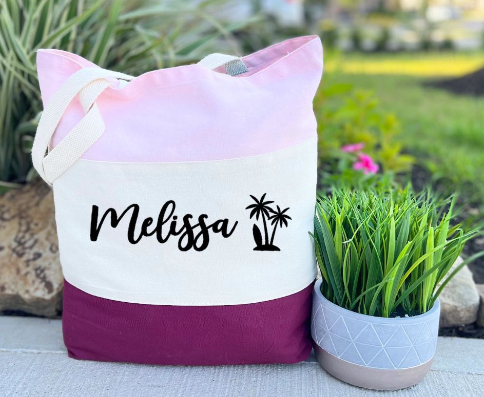 Custom Multi-Colored Tote Bag