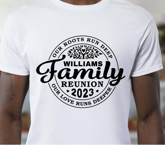 Family Reunion Short Sleeve Shirt