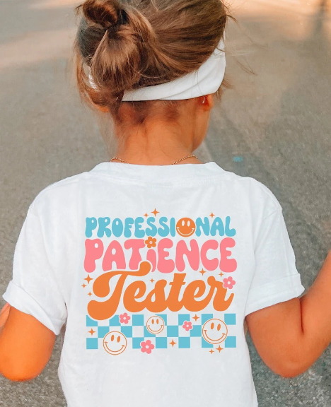 Kid's Professional Patience Tester Short Sleeve Shirt